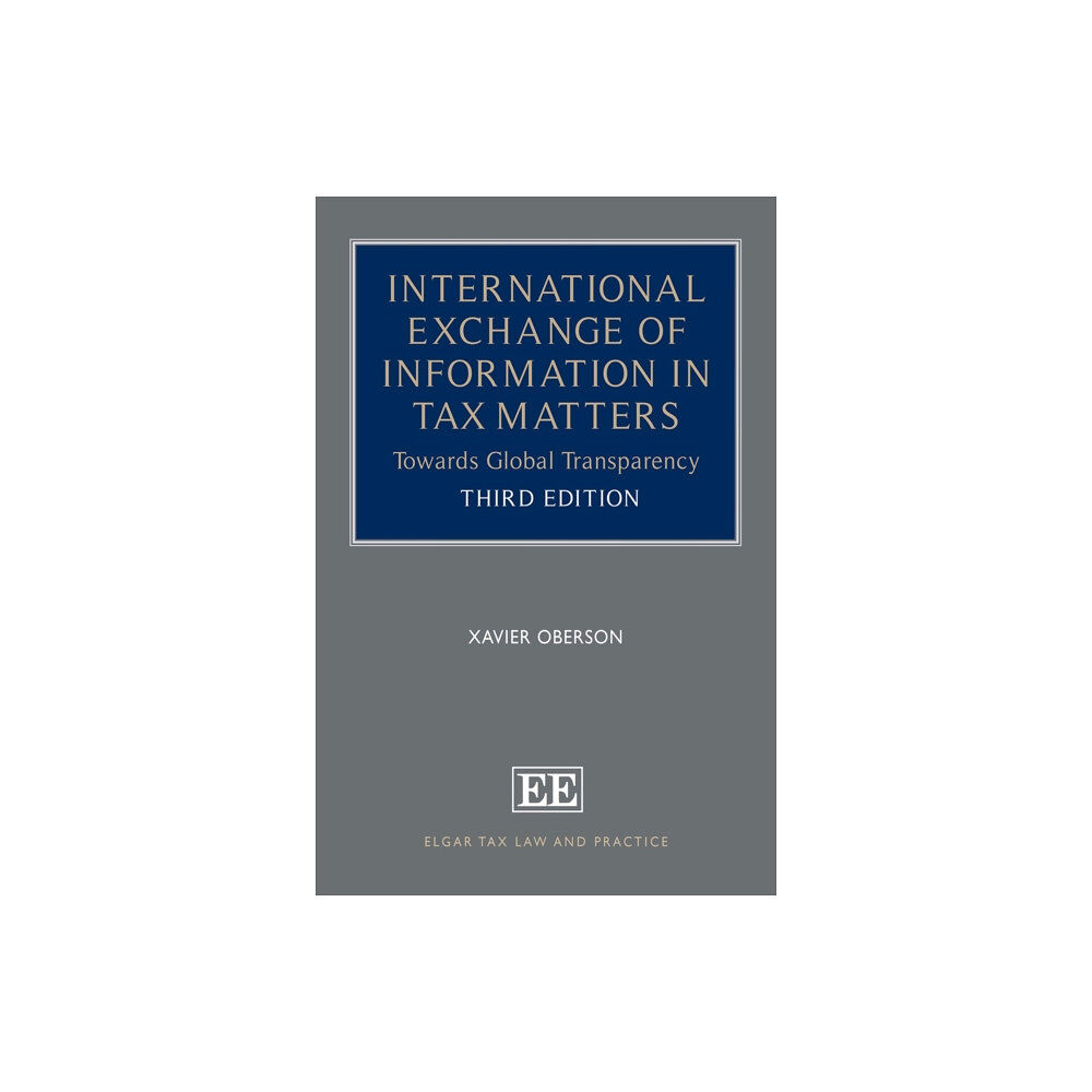 Edward Elgar Publishing Ltd International Exchange of Information in Tax Matters (inbunden, eng)