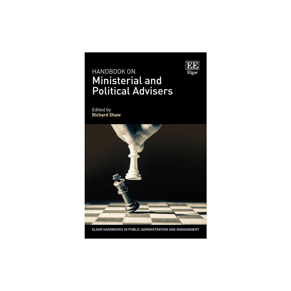 Edward Elgar Publishing Ltd Handbook on Ministerial and Political Advisers (inbunden, eng)