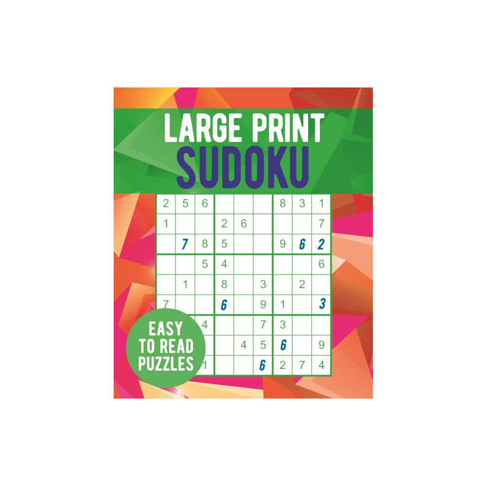 Arcturus publishing ltd Large Print Sudoku (häftad, eng)