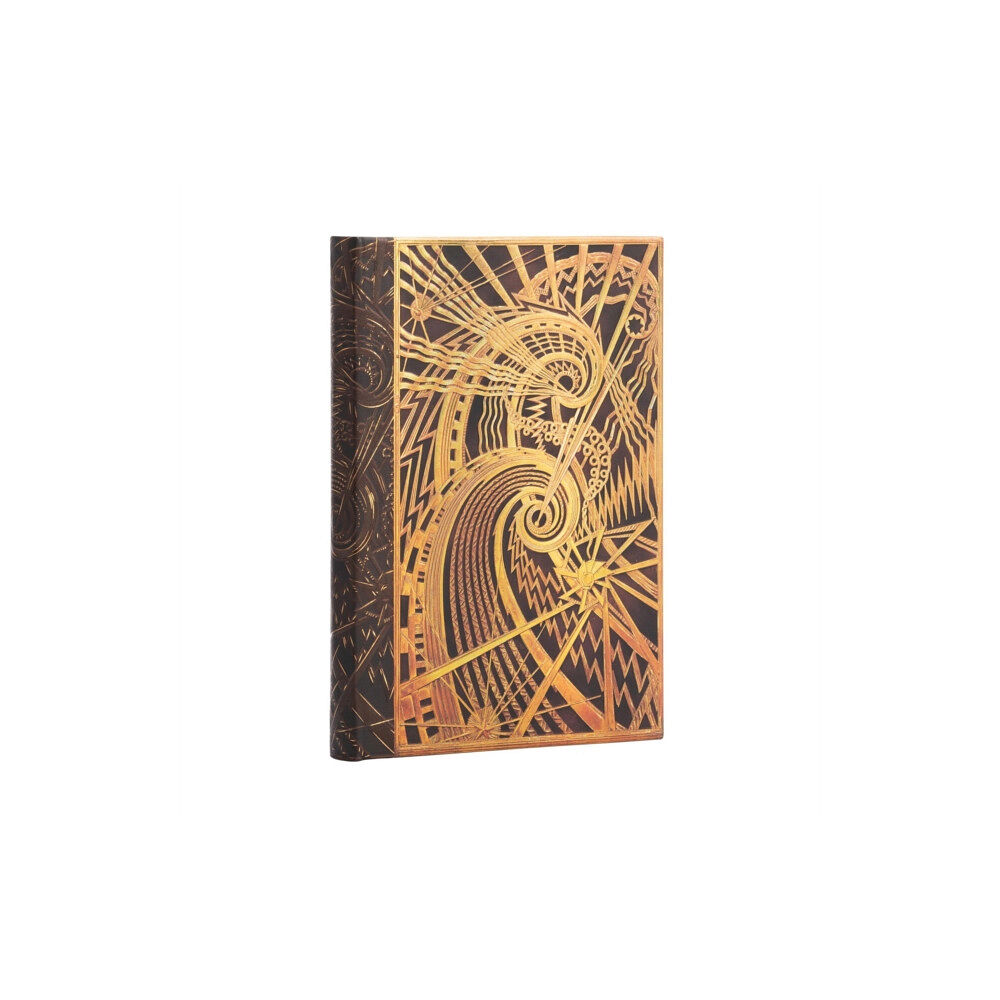 paperblanks The Chanin Spiral (New York Deco) Mini Lined Hardcover Journal (inbunden, eng)