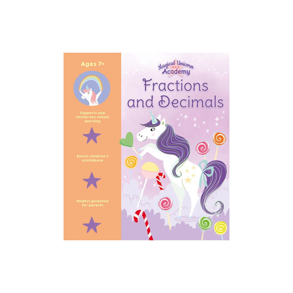 Arcturus publishing ltd Magical Unicorn Academy: Fractions and Decimals (häftad, eng)