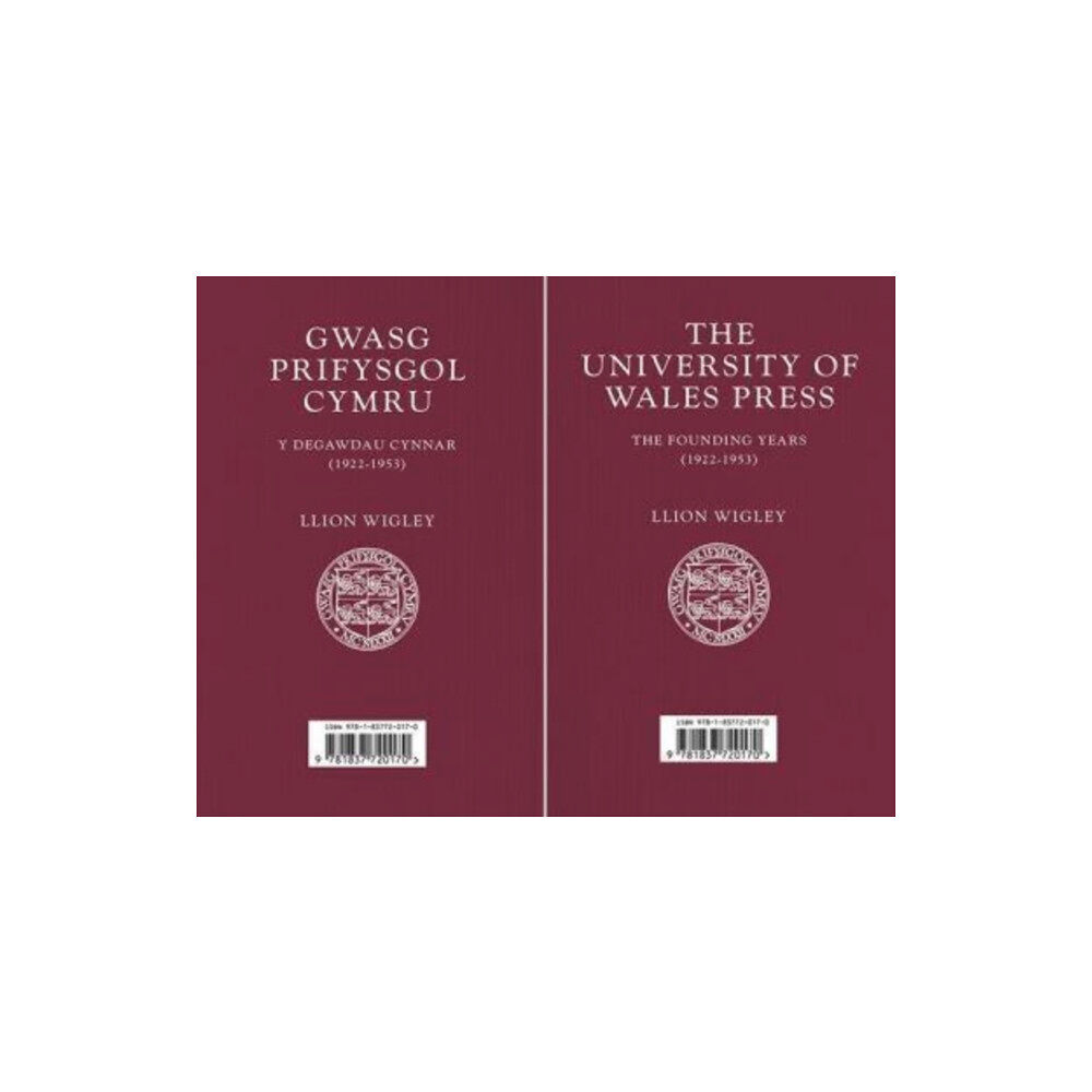 University of wales press Gwasg Prifysgol Cymru / The University of Wales Press (häftad, wel)