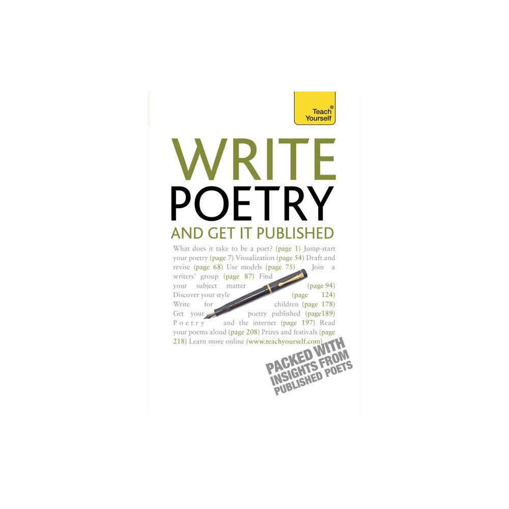 John Murray Press Write Poetry and Get it Published (häftad, eng)