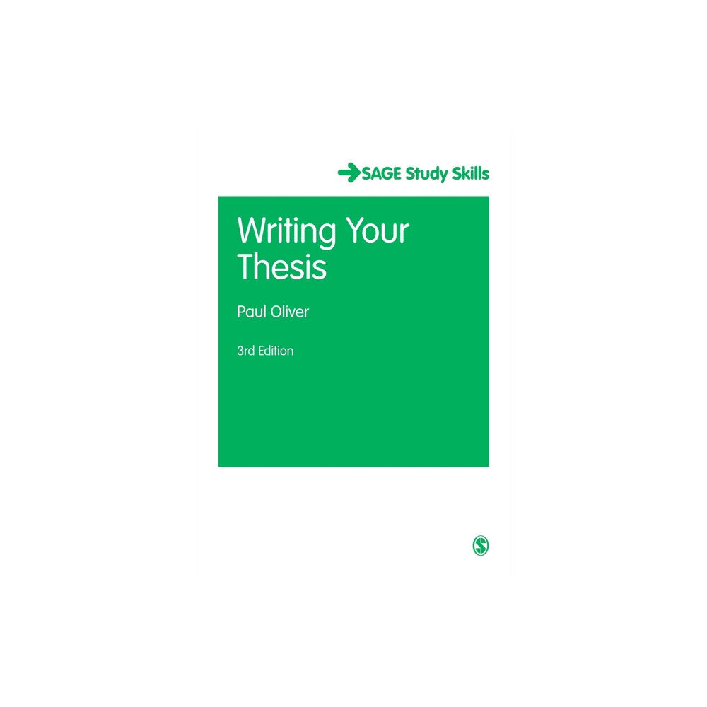 Sage Publications Ltd Writing Your Thesis (häftad, eng)