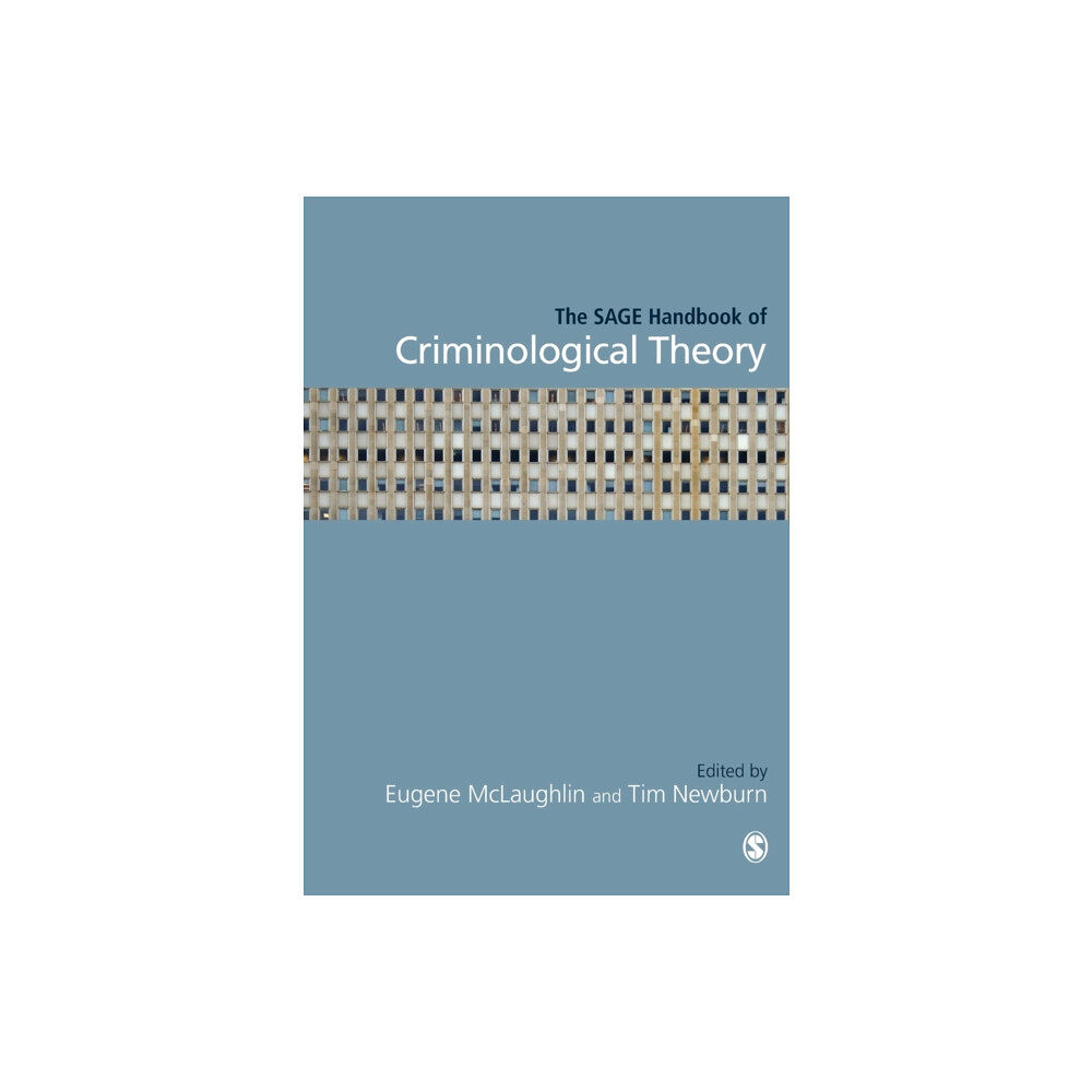 Sage Publications Ltd The SAGE Handbook of Criminological Theory (häftad, eng)