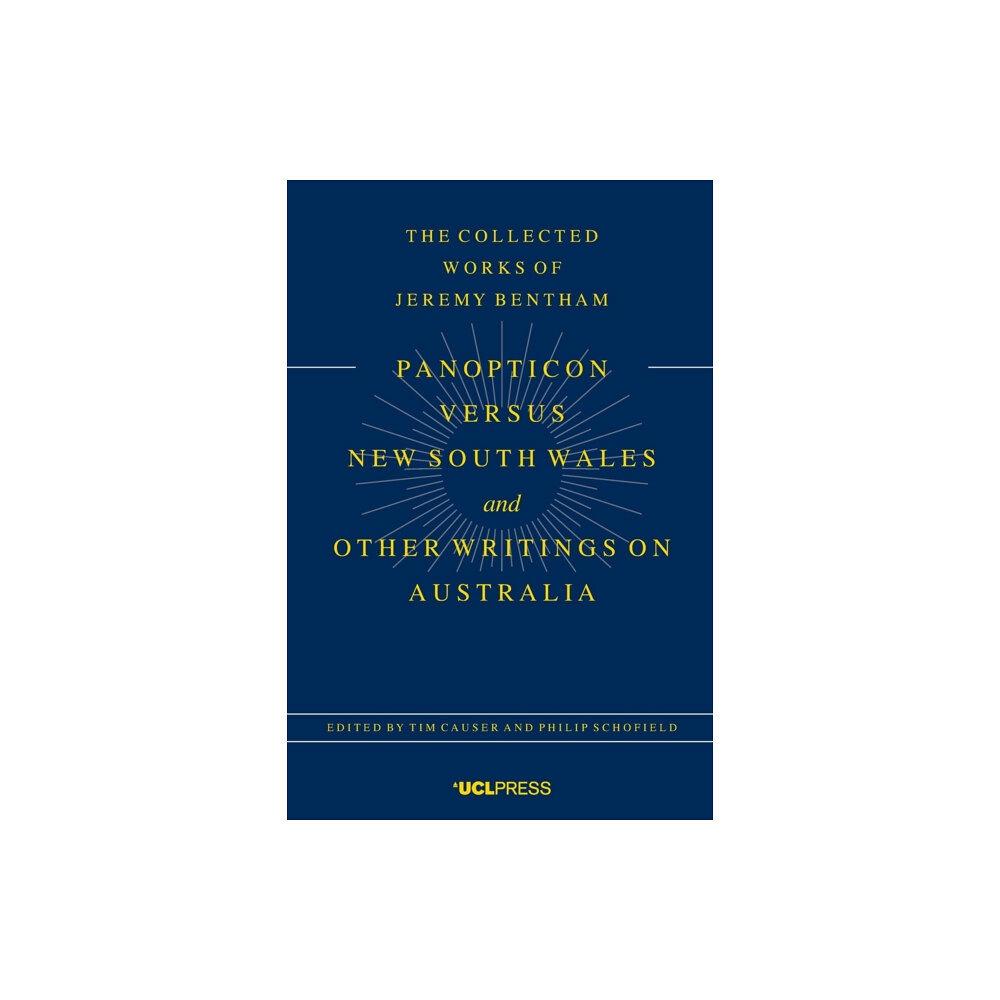 UCL Press Panopticon versus New South Wales and Other Writings on Australia (häftad, eng)