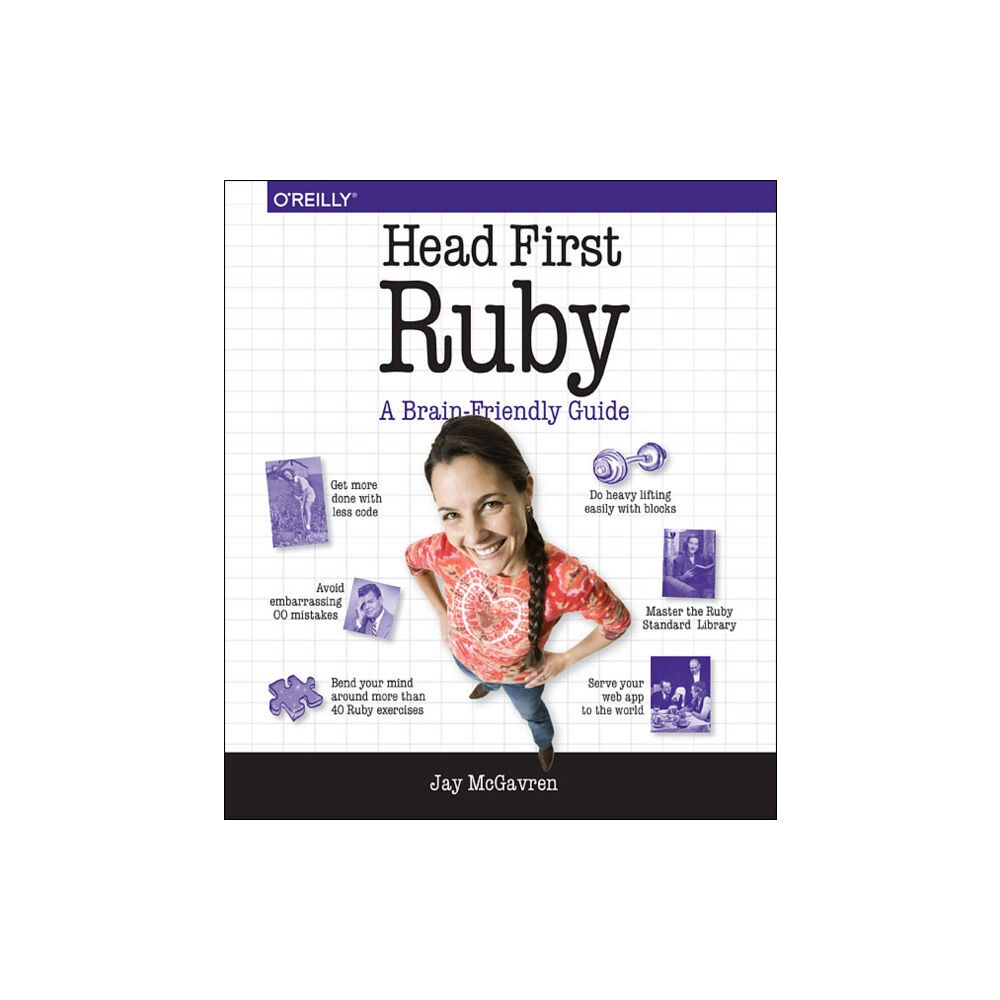 O'Reilly Media Head First Ruby (häftad, eng)