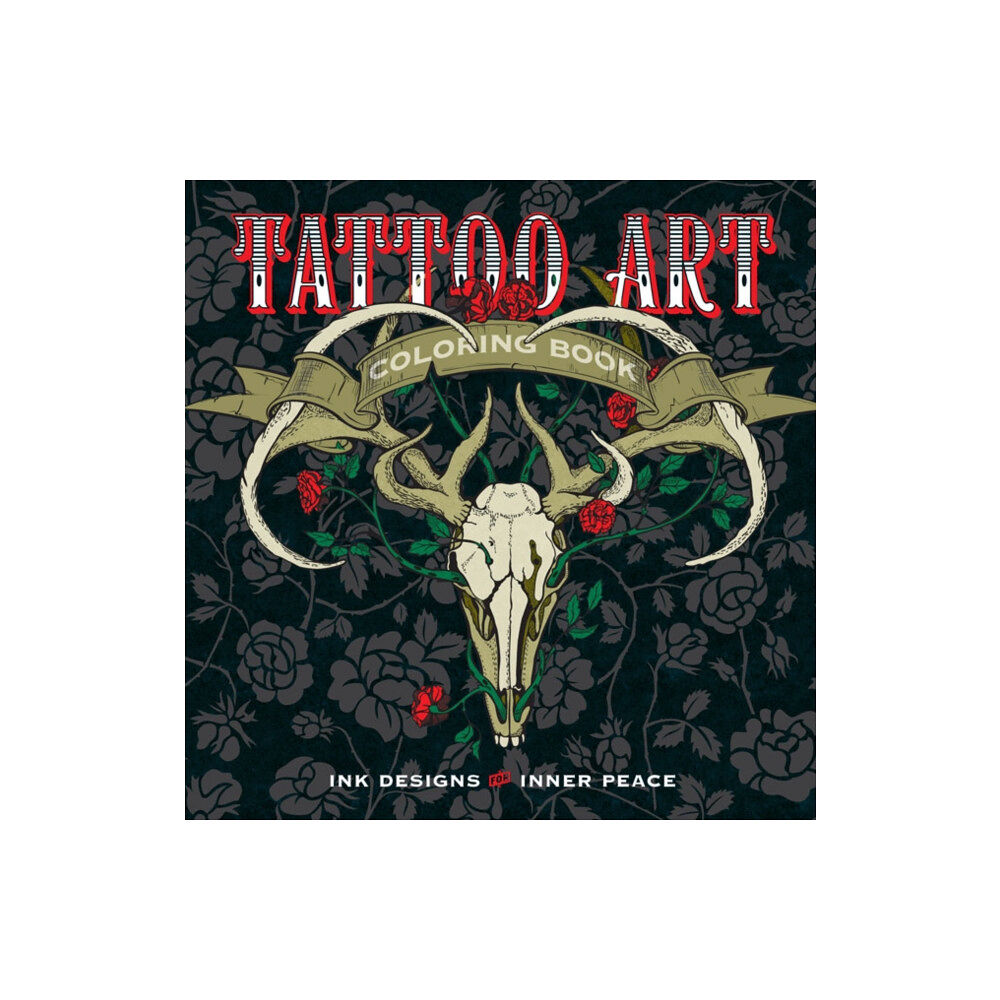 Lark Books,U.S. Tattoo Art Coloring Book (häftad, eng)