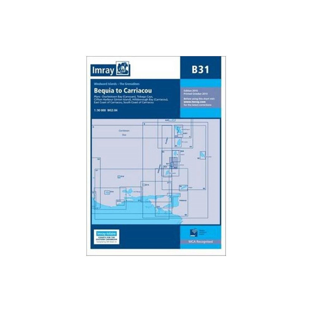 Imray, Laurie, Norie & Wilson Ltd Imray Chart B31 (häftad, eng)