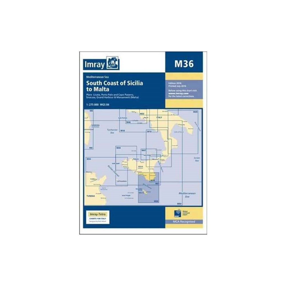 Imray, Laurie, Norie & Wilson Ltd Imray Chart M36 (häftad, eng)