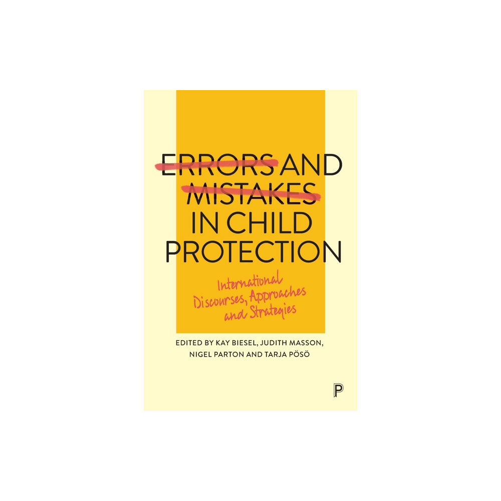 Bristol University Press Errors and Mistakes in Child Protection (häftad, eng)