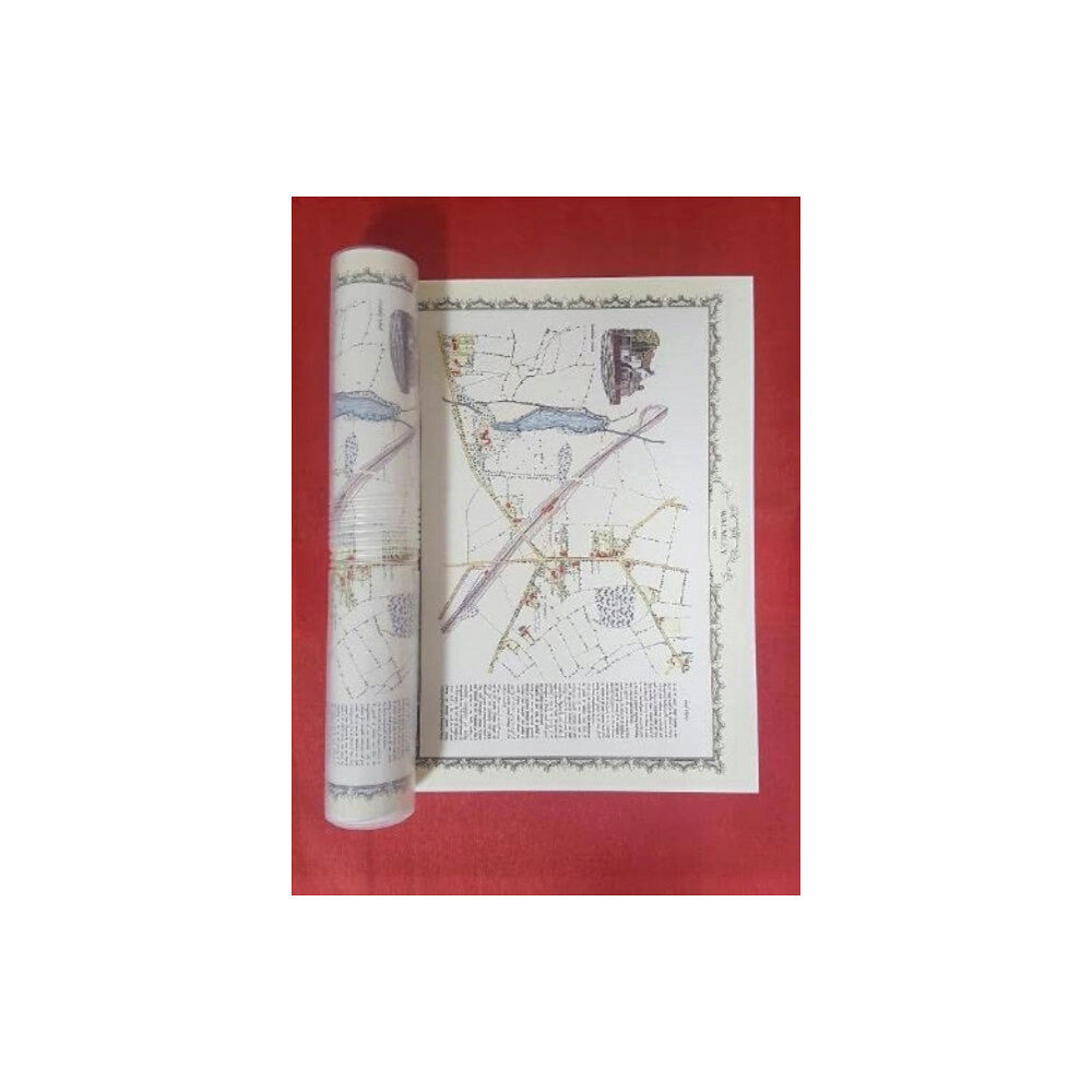 Mapseeker Digital Ltd Walmley Village 1882 - Old Map Supplied Rolled in a Clear Two Part Screw Presentation Tube - Print Size 45cm x 32cm