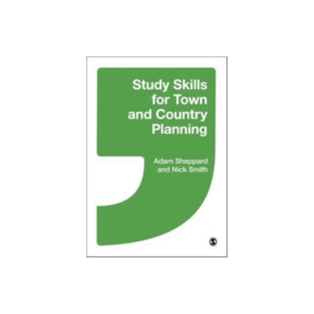 Sage Publications Ltd Study Skills for Town and Country Planning (inbunden, eng)