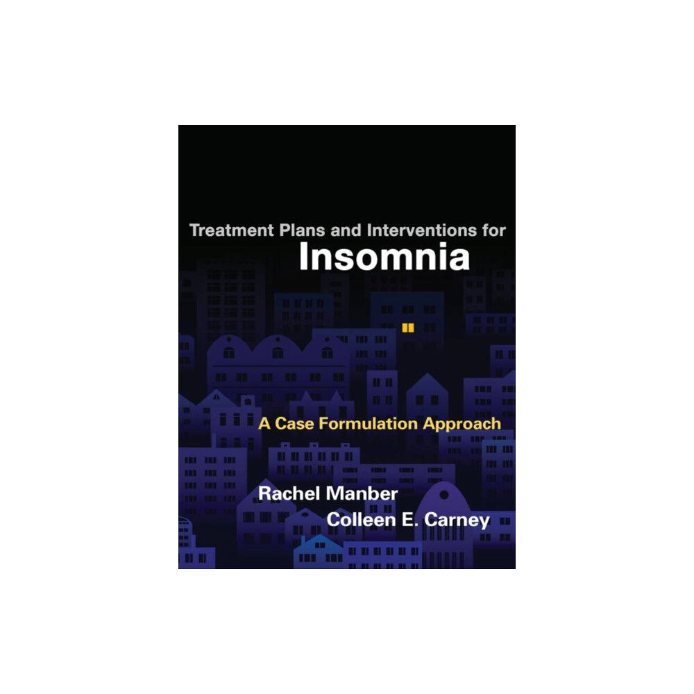 Guilford Publications Treatment Plans and Interventions for Insomnia (häftad, eng)