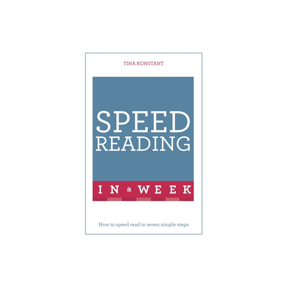 John Murray Press Speed Reading In A Week (häftad, eng)