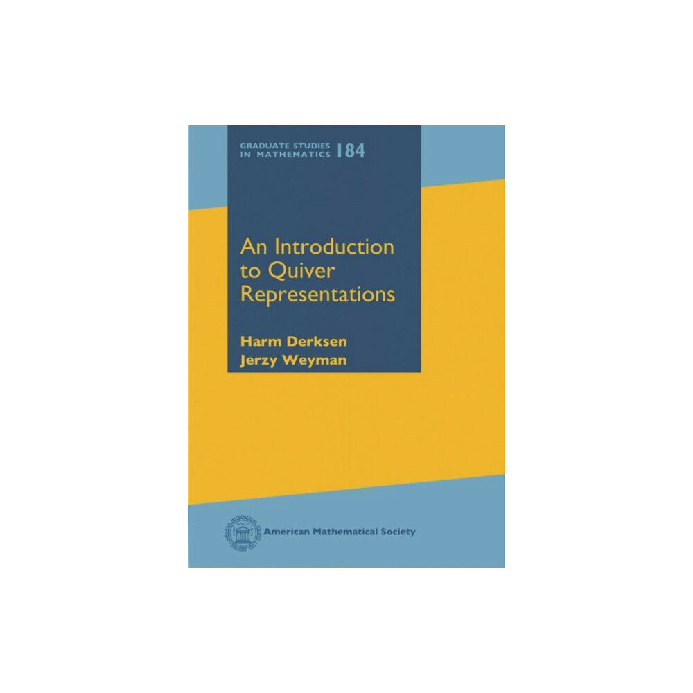 American Mathematical Society An Introduction to Quiver Representations (inbunden, eng)