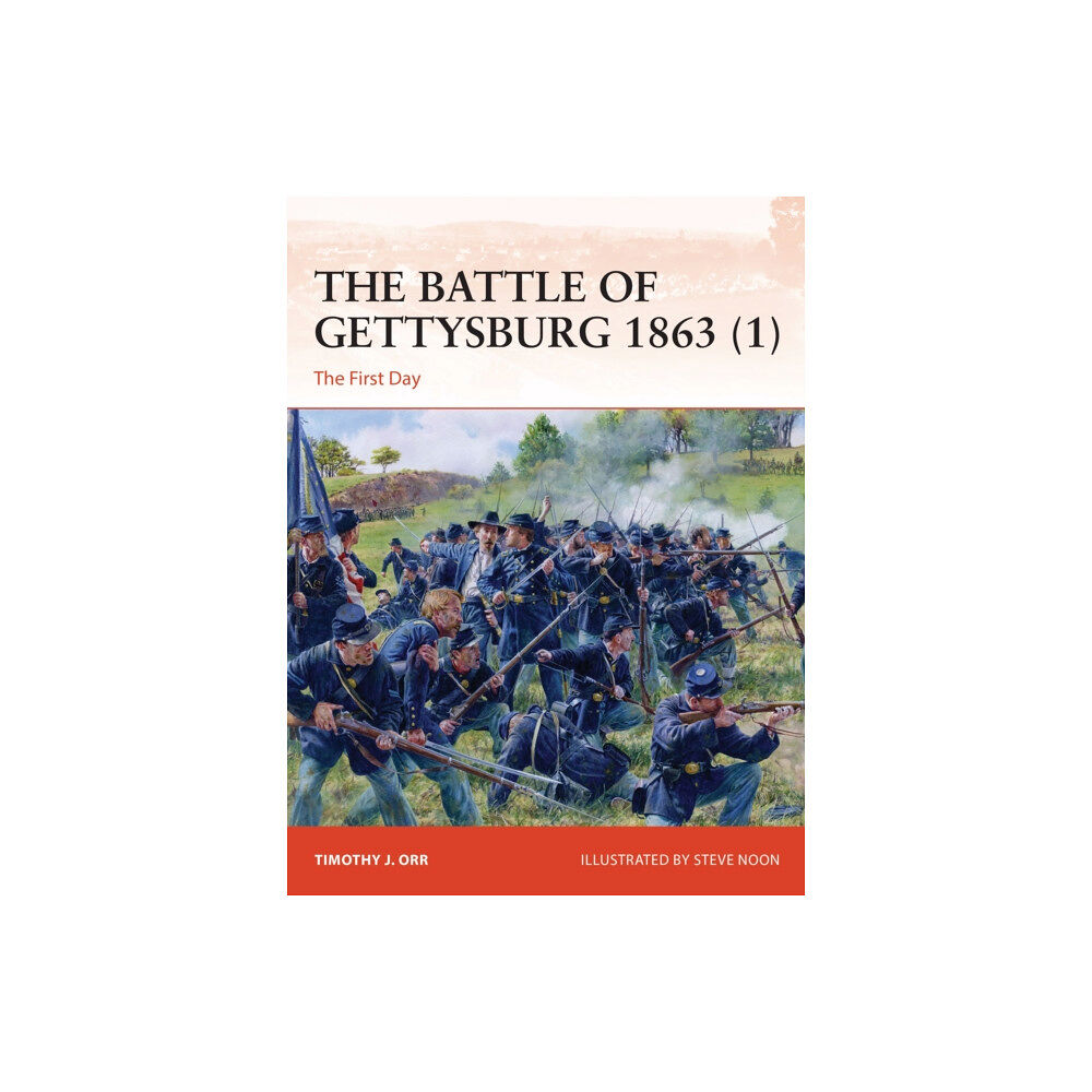 Bloomsbury Publishing PLC The Battle of Gettysburg 1863 (1) (häftad, eng)