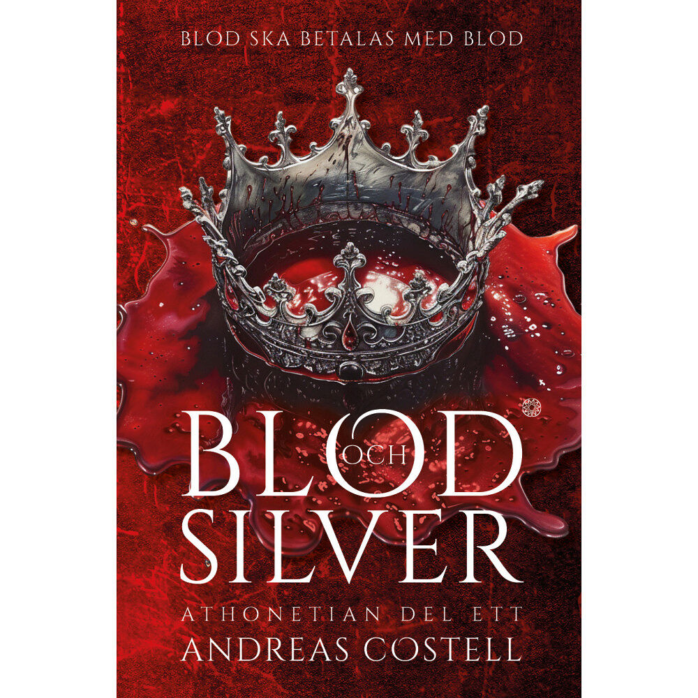 Andreas Costell Blod och silver (bok, danskt band)