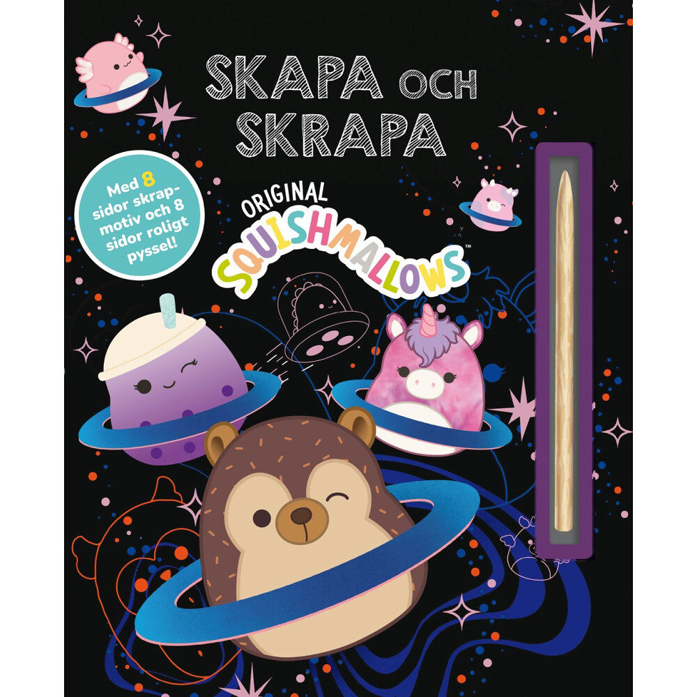 Tukan Förlag Skapa och skrapa: Squishmallows (häftad)