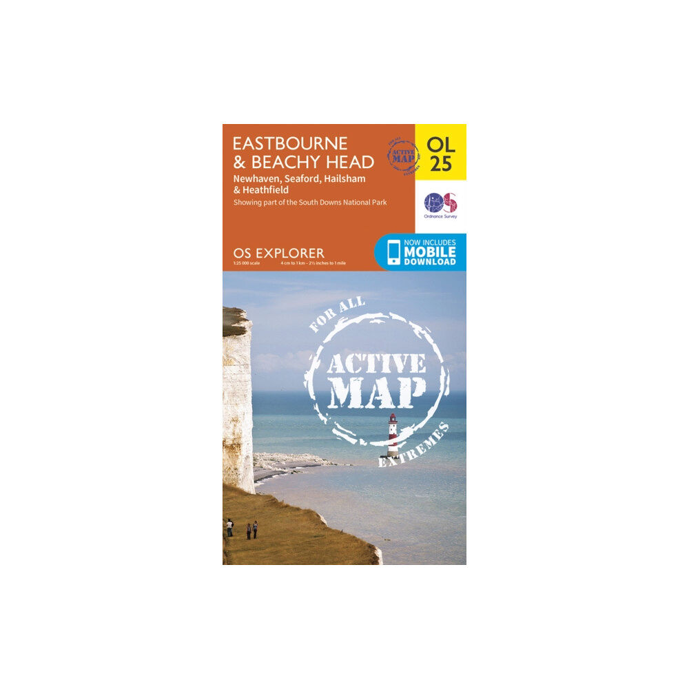 Ordnance Survey Eastbourne & Beachy Head, Newhaven, Seaford, Hailsham & Heathfield