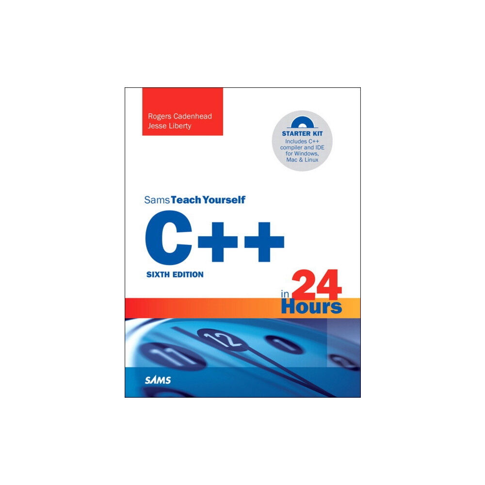 Pearson Education (US) C++ in 24 Hours, Sams Teach Yourself (häftad, eng)