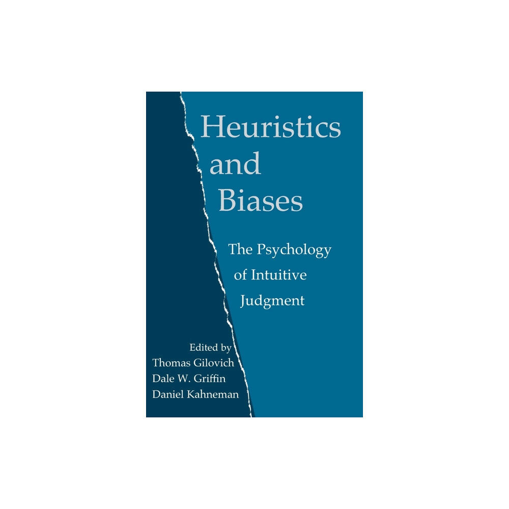 Cambridge University Press Heuristics and Biases (häftad, eng)