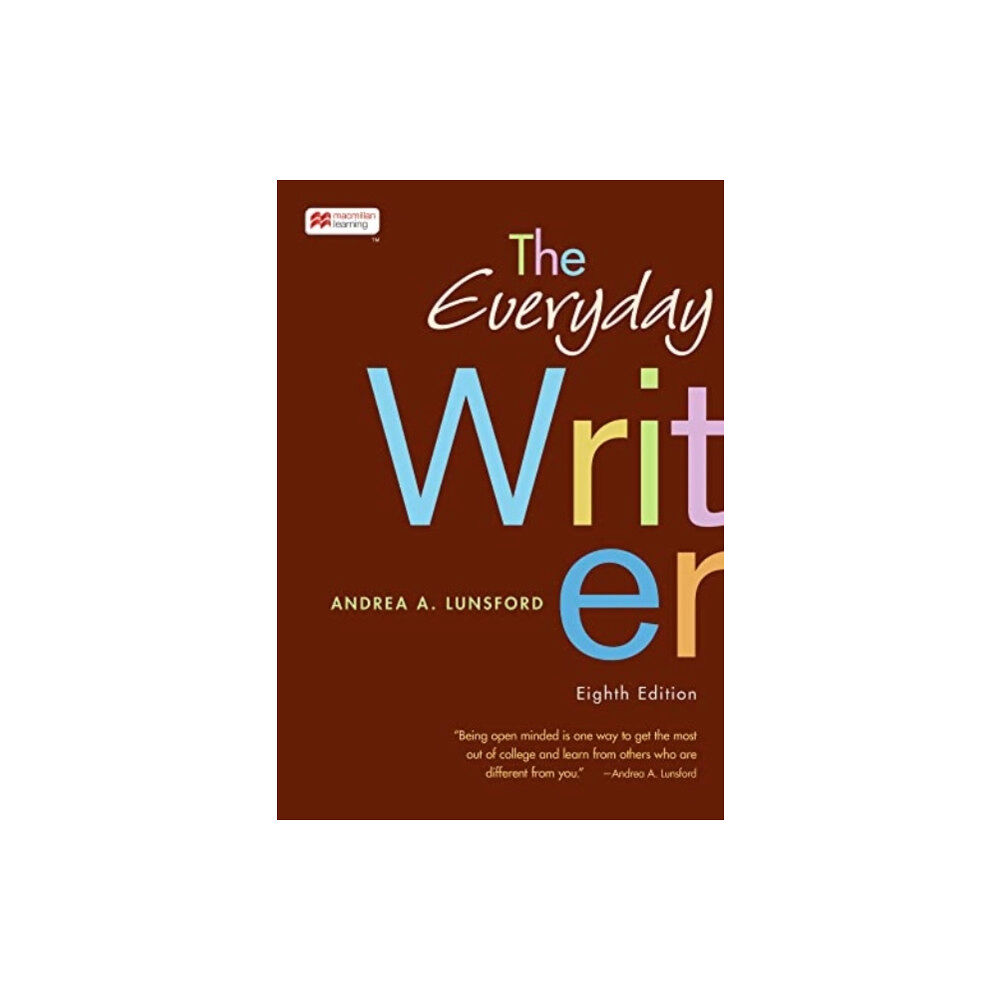 Macmillan Learning The Everyday Writer (bok, spiral, eng)