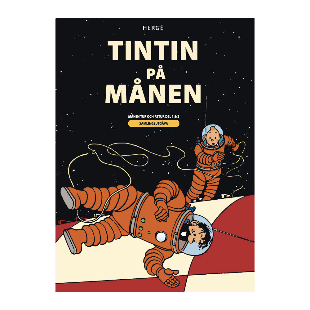 Cobolt Förlag Tintin på månen (inbunden)