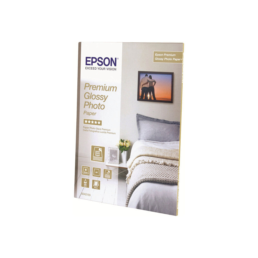 EPSON Epson Premium Glossy Photo Paper - fotopapper - blank - 40 ark - 100 x 150 mm