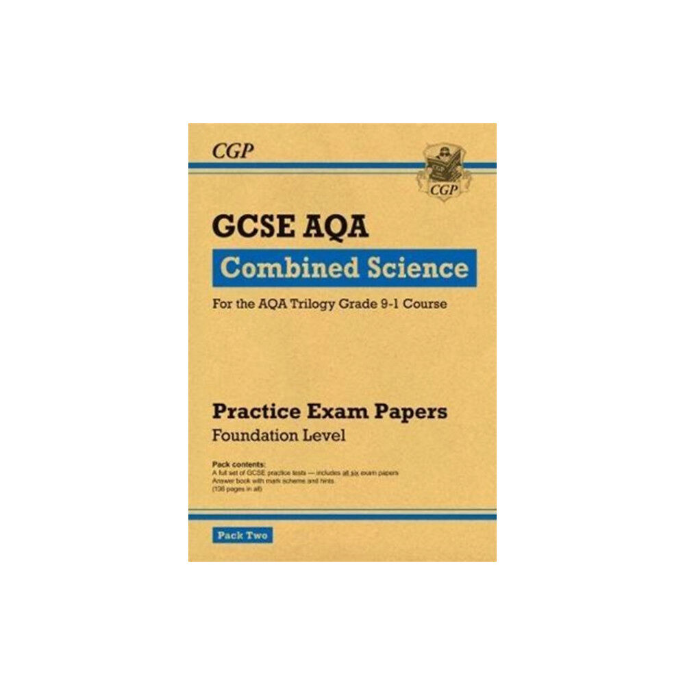 Coordination Group Publications Ltd (CGP) GCSE Combined Science AQA Practice Papers: Foundation Pack 2 (häftad, eng)