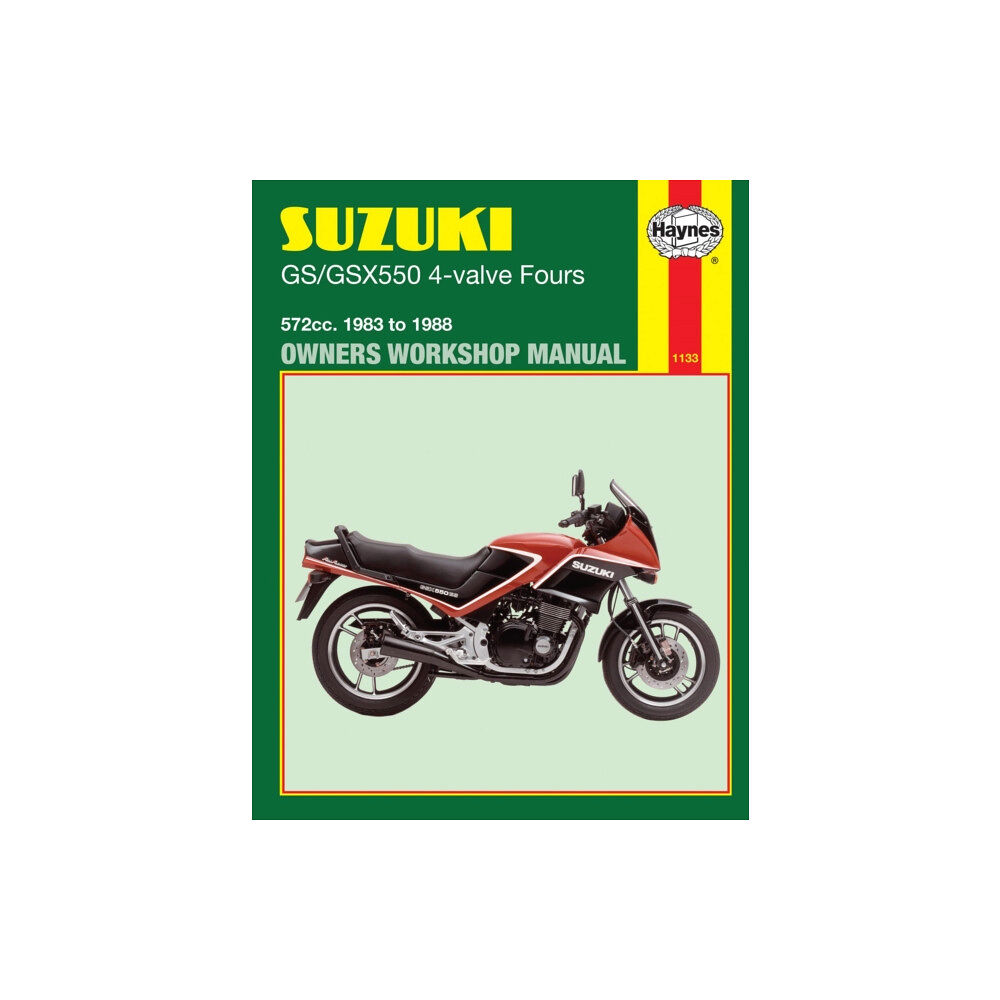 Haynes Manuals Inc Suzuki GS/GSX550 4-valve Fours (83 - 88) Haynes Repair Manual (häftad, eng)