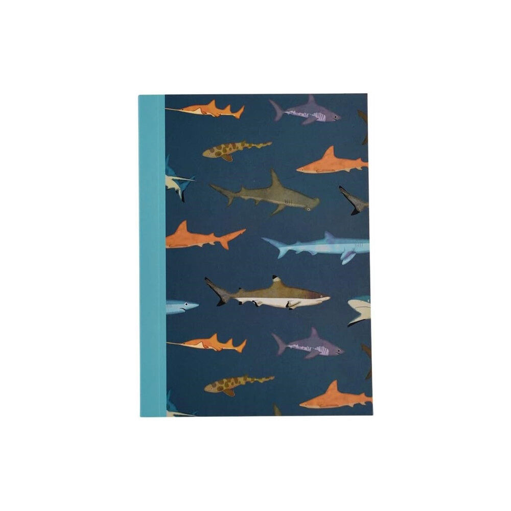 REX LONDON A6 notebook - Sharks (häftad, eng)