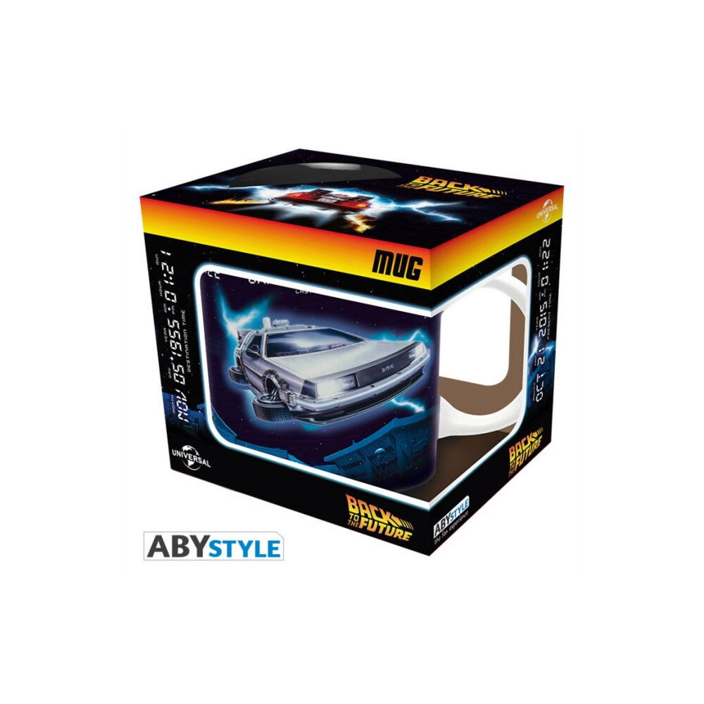 ABYSSE UK Back To The Future Delorean Mug (häftad, eng)