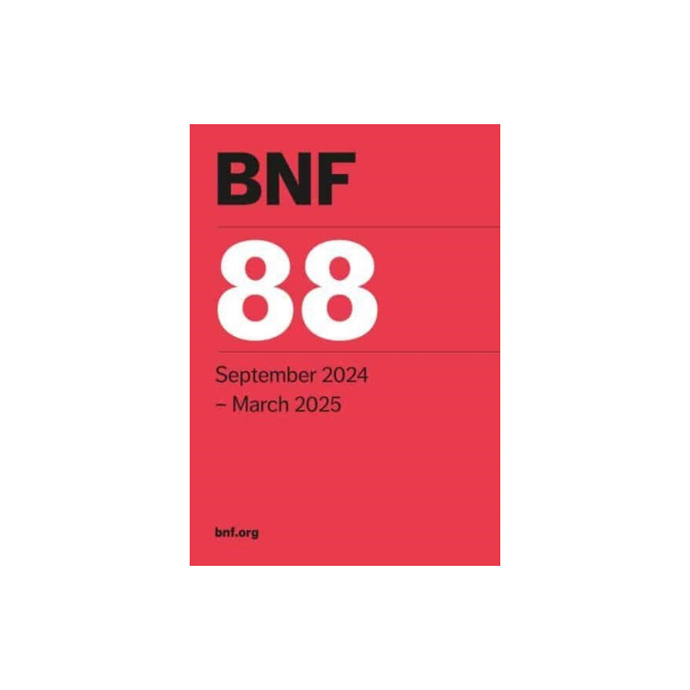 Pharmaceutical Press British National Formulary (BNF 88) (häftad, eng)