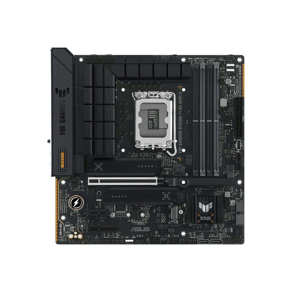 ASUSTeK COMPUTER ASUS TUF GAMING B760M-PLUS WIFI II - moderkort - micro ATX - LGA1700-uttag - B760