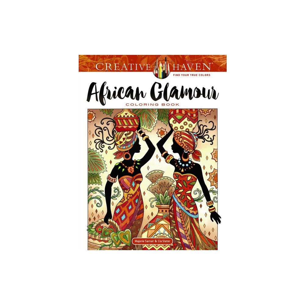 Dover publications inc. Creative Haven African Glamour Coloring Book (häftad, eng)