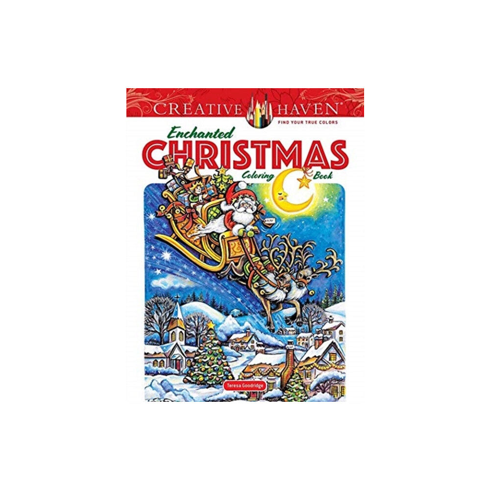 Dover publications inc. Creative Haven Enchanted Christmas Coloring Book (häftad, eng)