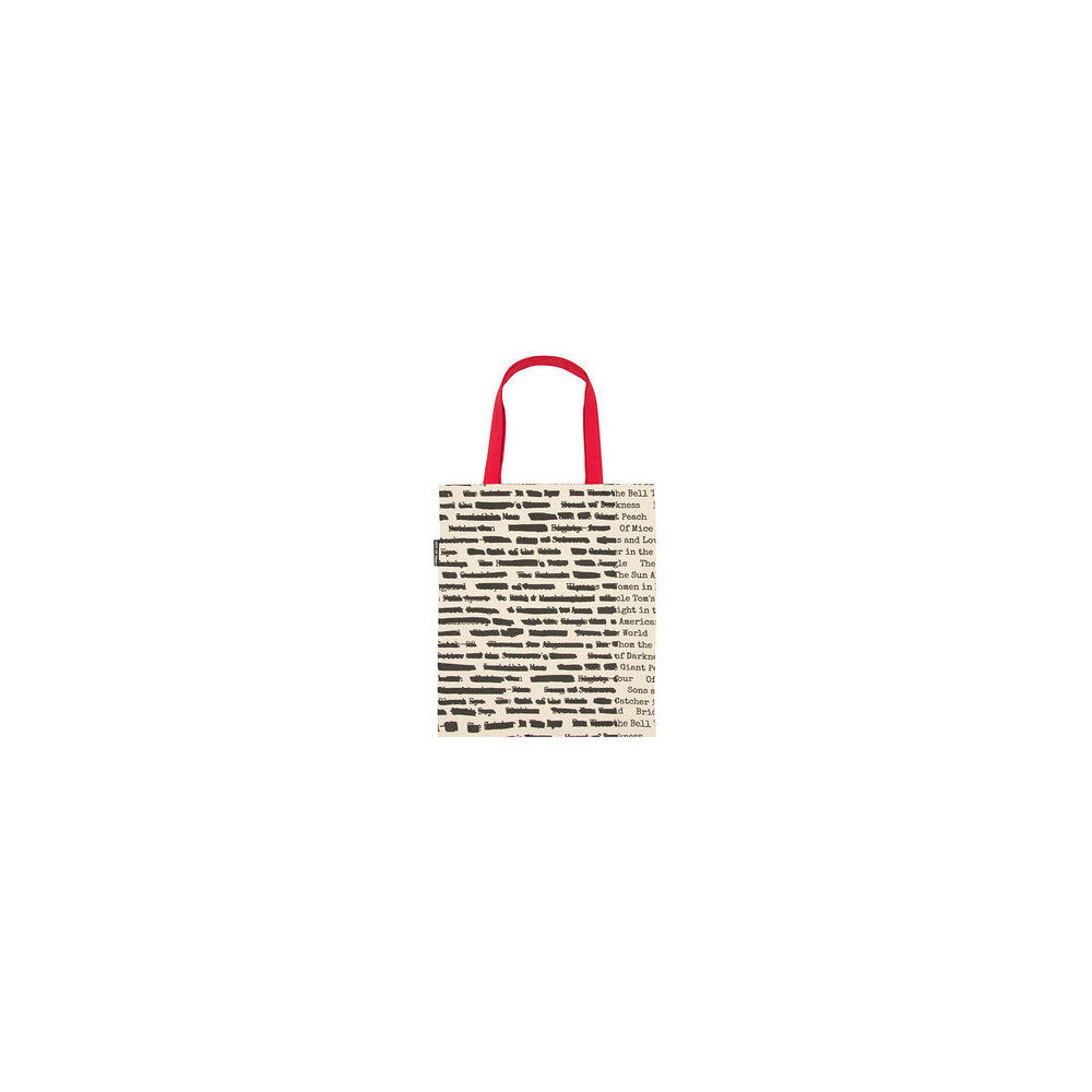 Out of Print Banned Books Tote Bag