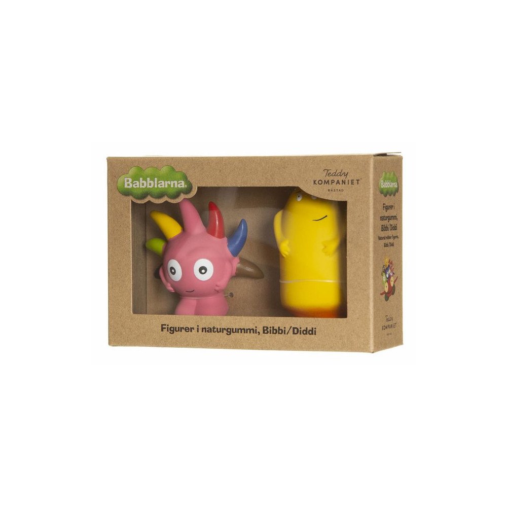 No Brand Babblarna Bibbi, Diddi naturgummi 2/fp