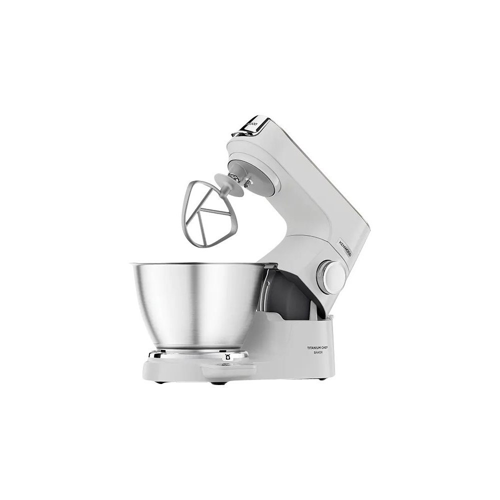 Kenwood Kenwood Titanium Chef Baker KVC65.001WH - köksmaskin - 1200 W - vit/champagne cream