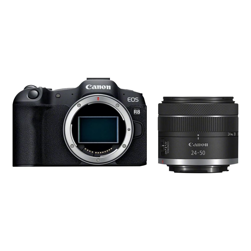 CANON Canon EOS R8 - digitalkamera RF 24-50 mm F4.5-6.3 IS STM objektiv