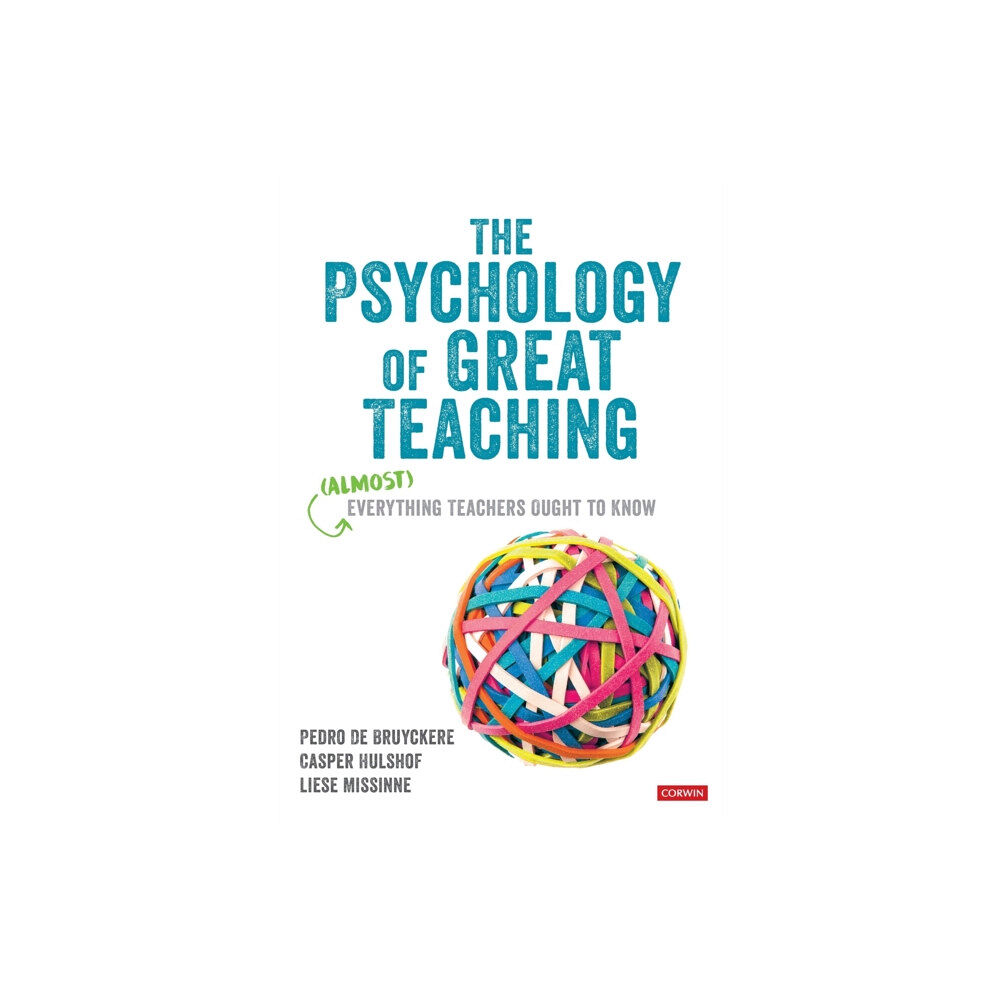 Sage Publications Ltd The Psychology of Great Teaching (häftad, eng)