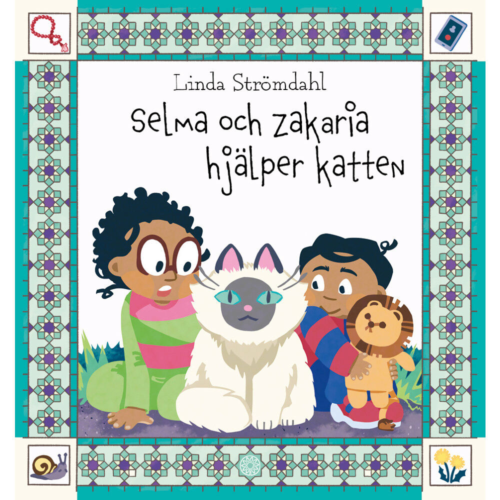 Linda Strömdahl Selma och Zakaria hjälper katten (inbunden)