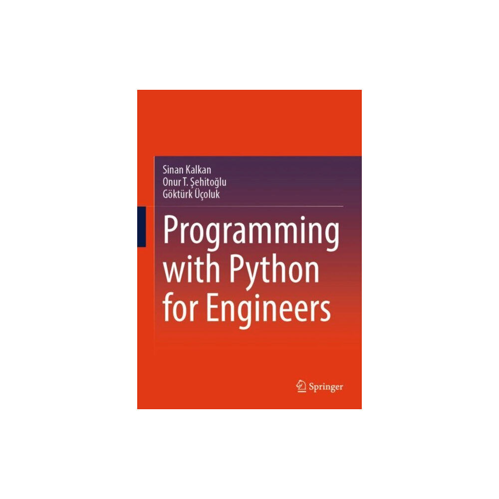 Springer International Publishing AG Programming with Python for Engineers (inbunden, eng)