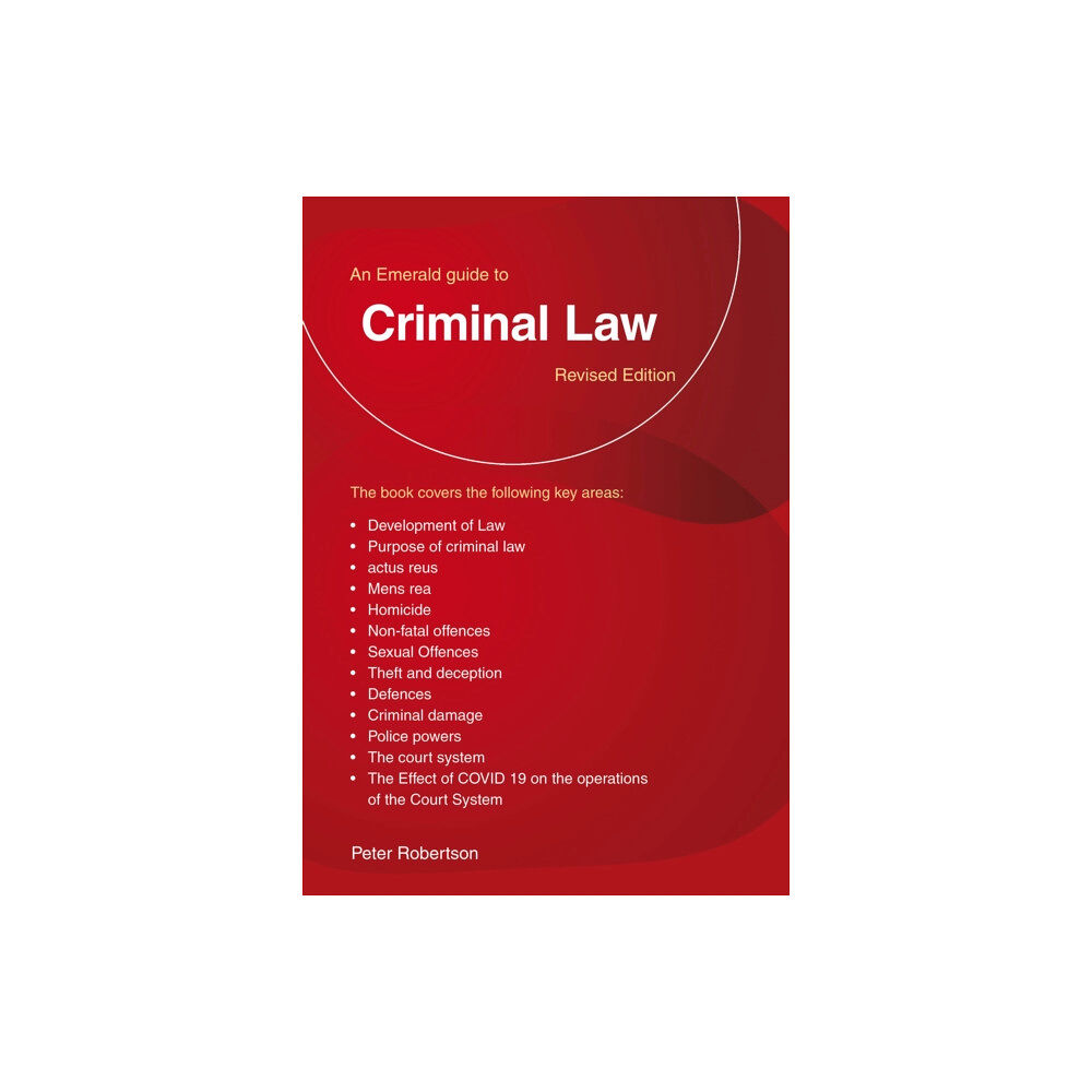 Straightforward Publishing Criminal Law (häftad, eng)