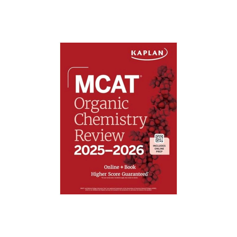 Kaplan Publishing MCAT Organic Chemistry Review 2025-2026 (häftad, eng)