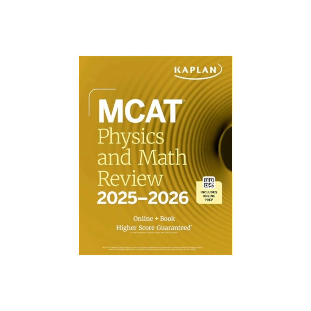 Kaplan Publishing MCAT Physics and Math Review 2025-2026 (häftad, eng)