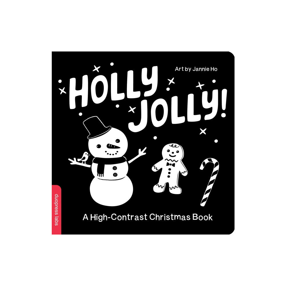 Sourcebooks, Inc Holly Jolly! A High-Contrast Christmas Book (bok, board book, eng)