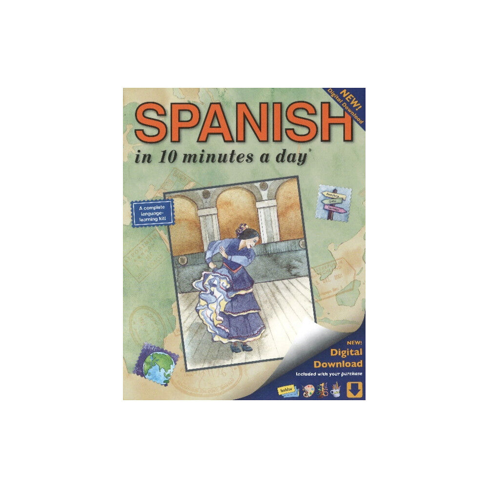 Bilingual Books Inc.,U.S. SPANISH in 10 minutes a day® (häftad, eng)