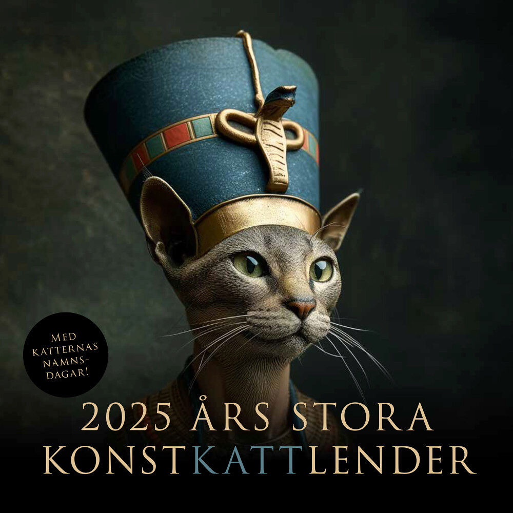 Pug Förlag 2025 års stora konstkattlender (bok)